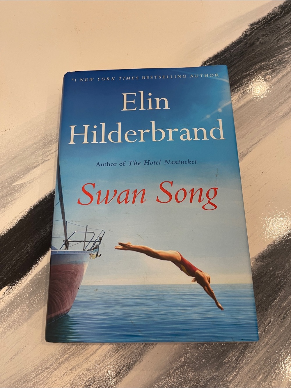 Swan Song Book - Blue/Red